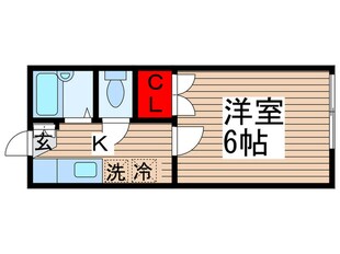 エクセルコ－ポⅡの物件間取画像